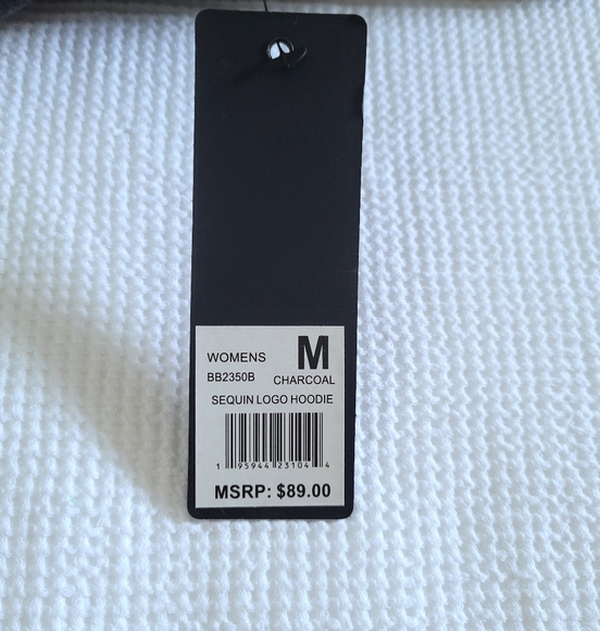 bebe Sport⛹️ Sequin Logo Hoodie - NWT - Picture 16 of 16